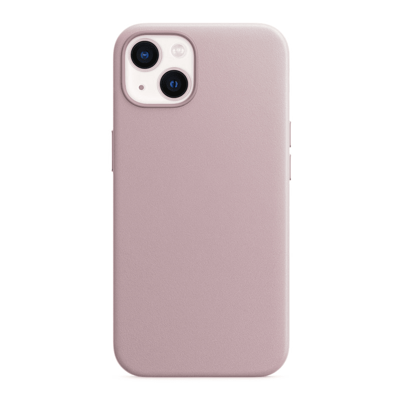 Maska Beautiful Shine Leather za iPhone 14 Plus roze