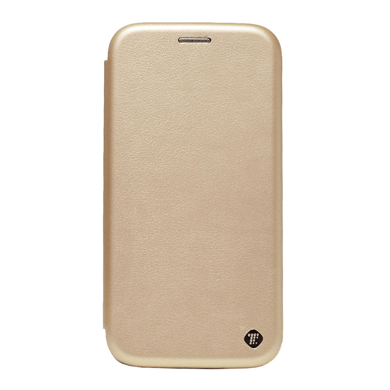 Maska na preklop Teracell Flip Premium za Honor Magic 5 Lite/ X9a zlatna