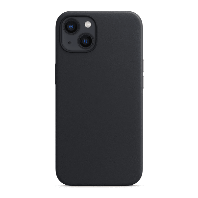 Maska Beautiful Shine Leather za iPhone 15 Plus crna