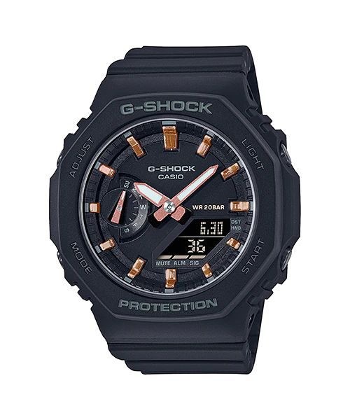 CASIO Muški sat GMA-S2100-1A, Crni