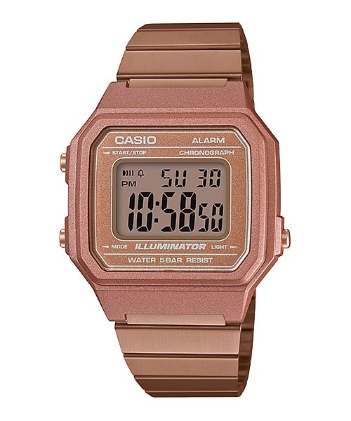 CASIO Ženski sat B650WC-5A, Bronzana boja