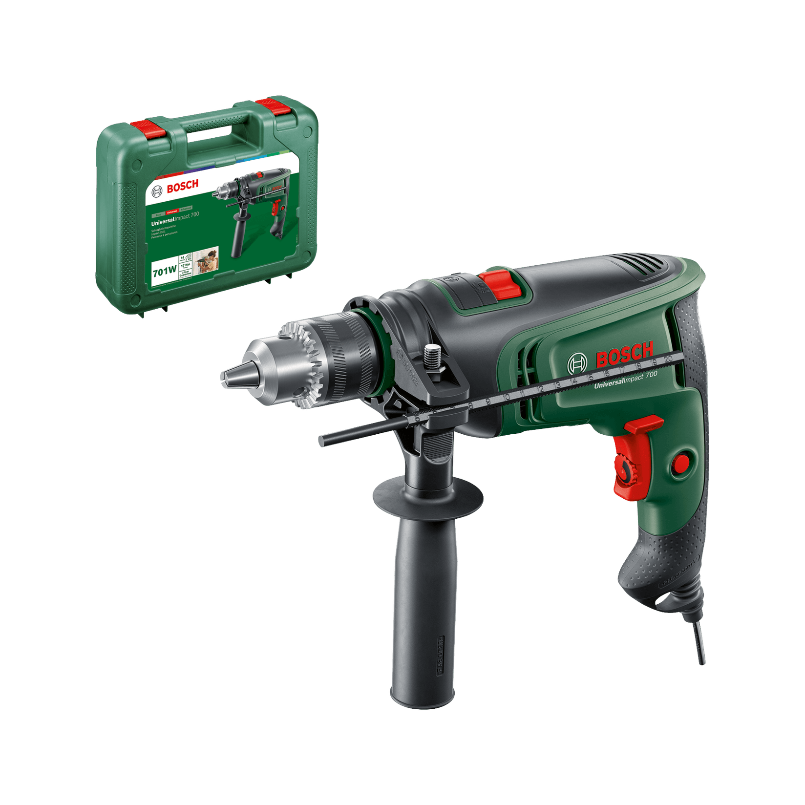 Bosch Unviersal Impact 700 Udarna bušilica, Plastični kofer, 0603313300