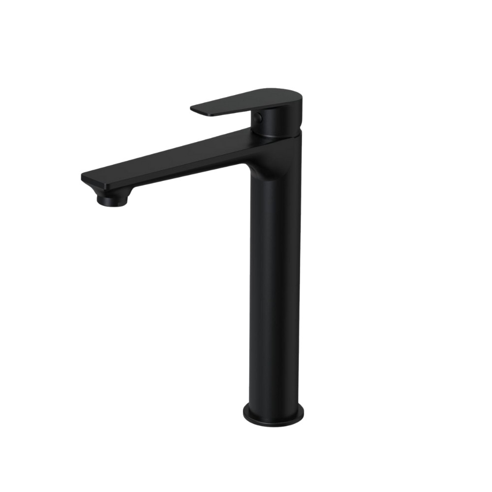 Armal Slavina za lavabo Topaz, Visoka, 26.3 cm, Crna