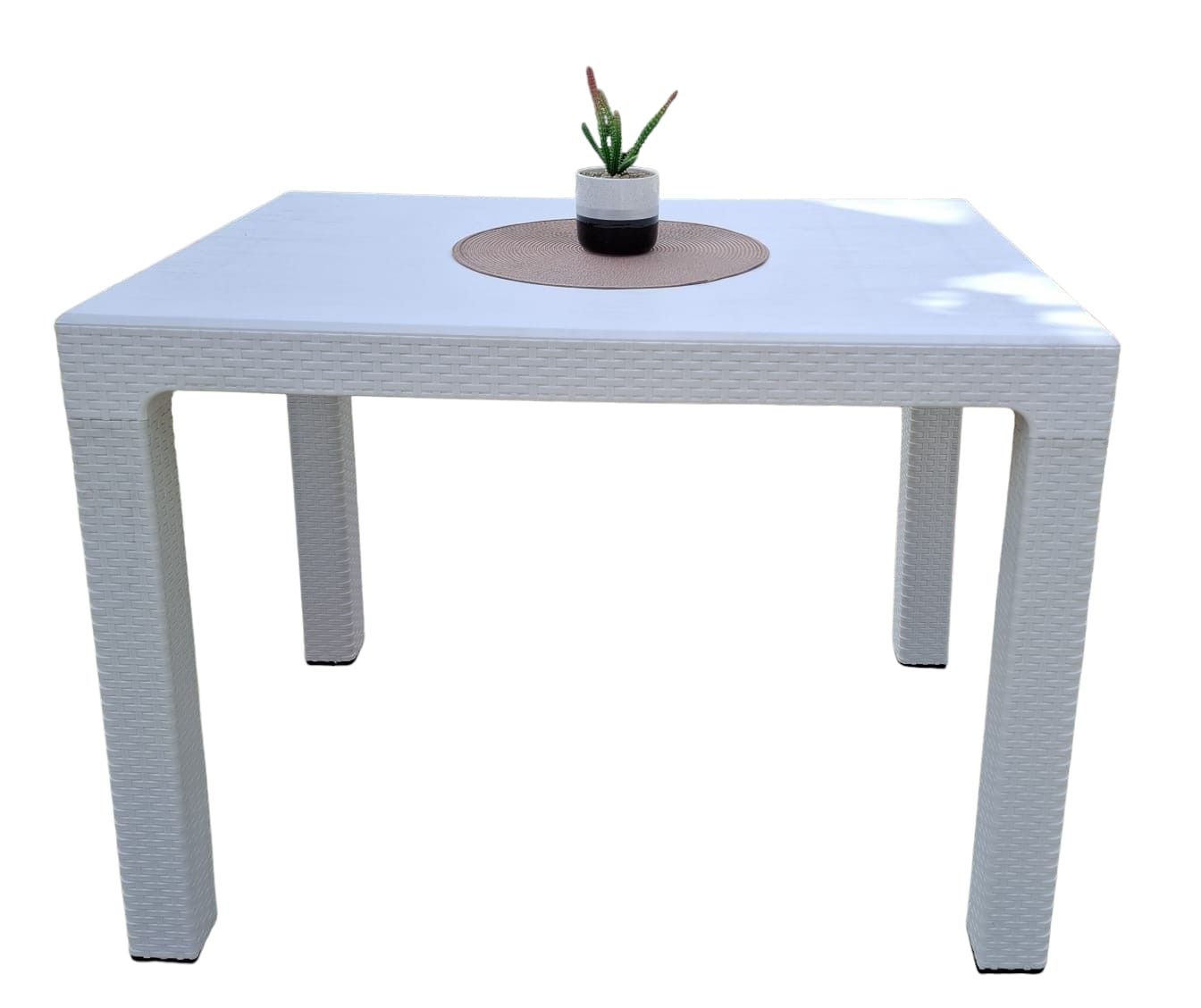 Capissi Baštenski sto, 70x100cm, Beli