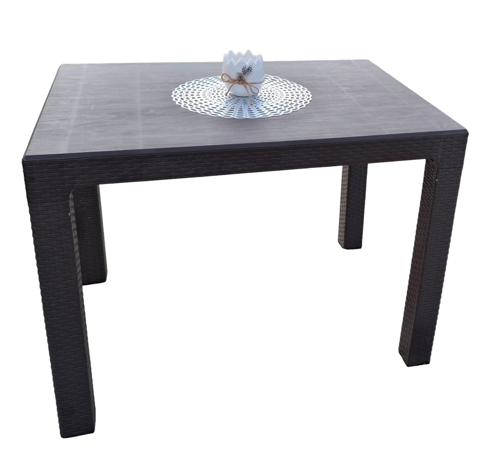 Capissi Baštenski sto, 70x100cm, Kafa