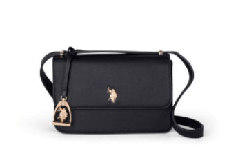 U.S. Polo Assn. Ženska torbica Jones, Crna