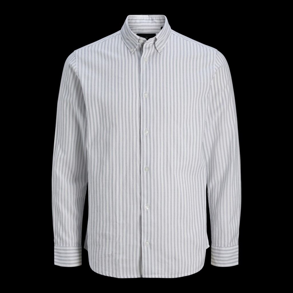 JACK & JONES Muška košulja 12270043, Belo-siva