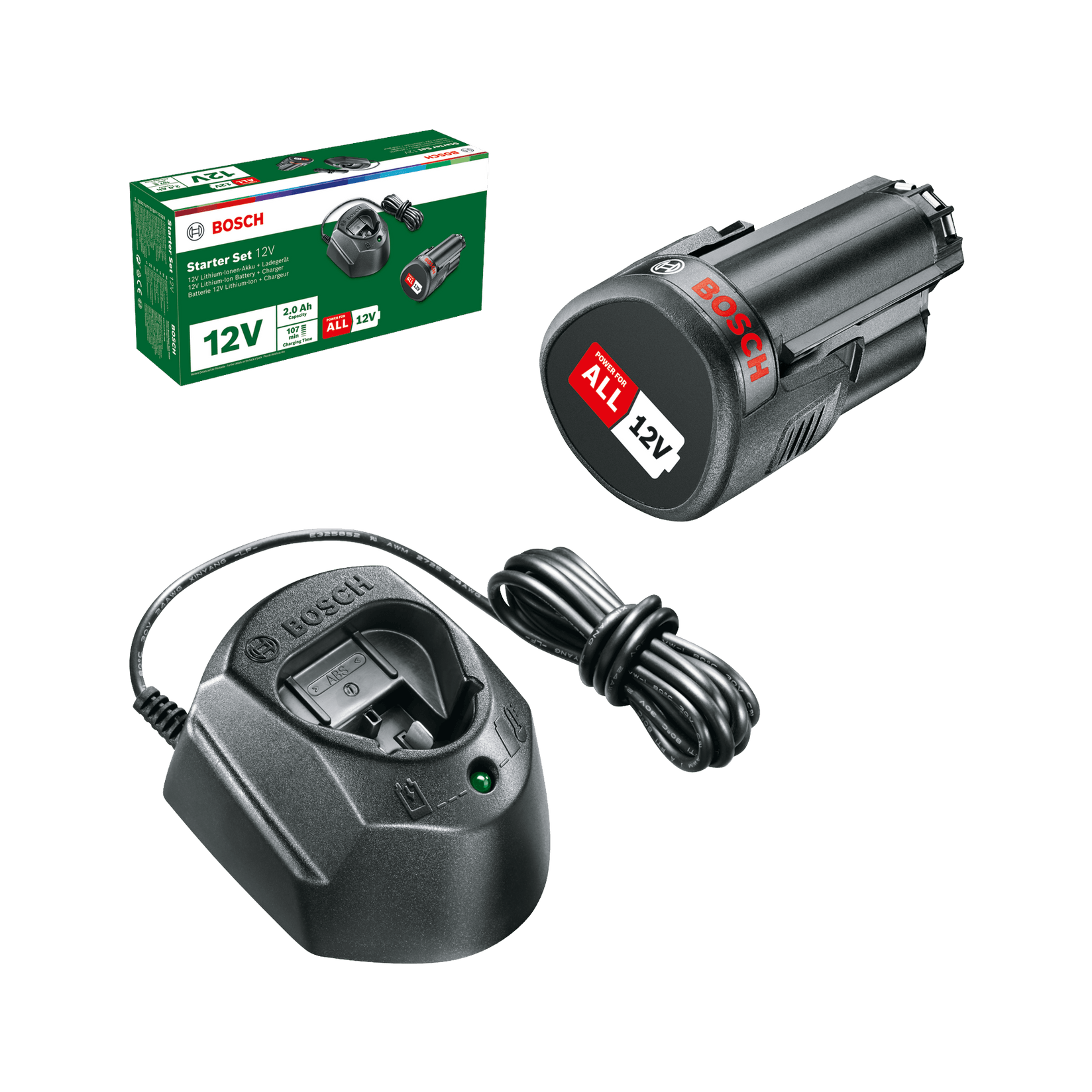 Bosch Akumulator PBA 12V 1,5 Ah + Punjač GAL 1210, 1600A01L3D