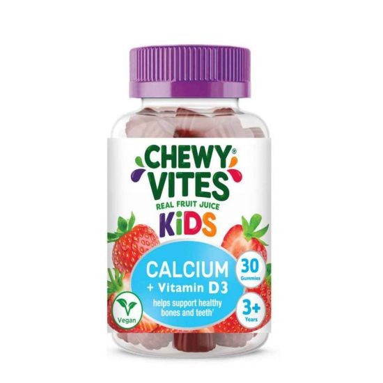 Chewy Vites Kalcijum i vitamin D3 za decu, 30 gumenih bombona