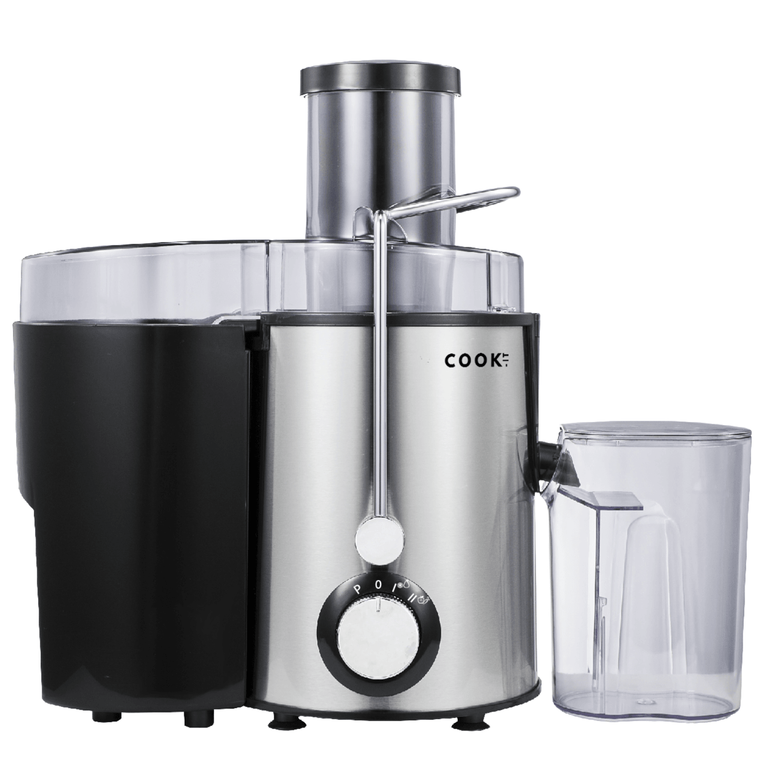 Cook-It Sokovnik sa 3 brzine, Ultrafini filter, Crni