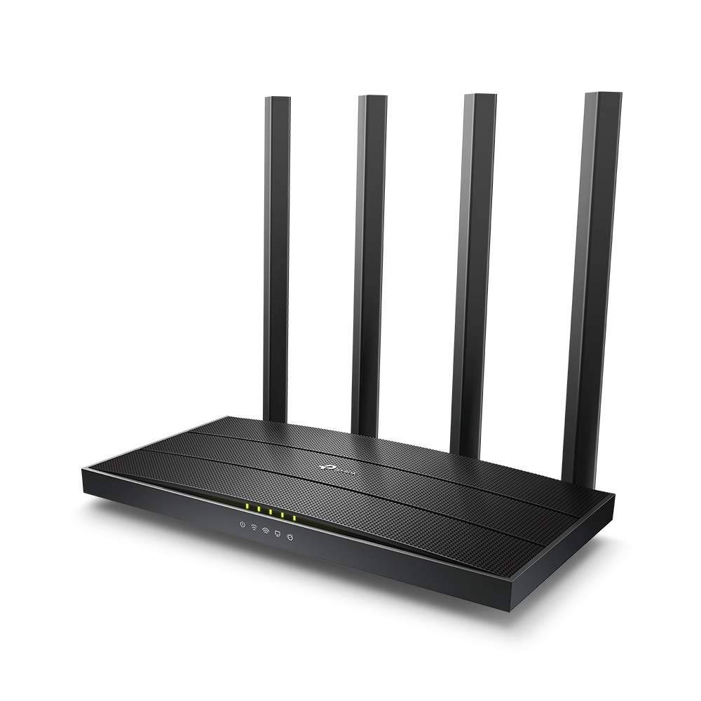 TP-LINK Bežični ruter ARCHER C6 Wi-Fi AC1200 867Mbps 300Mbps 1xGWAN 4xGLAN 4 antena crni