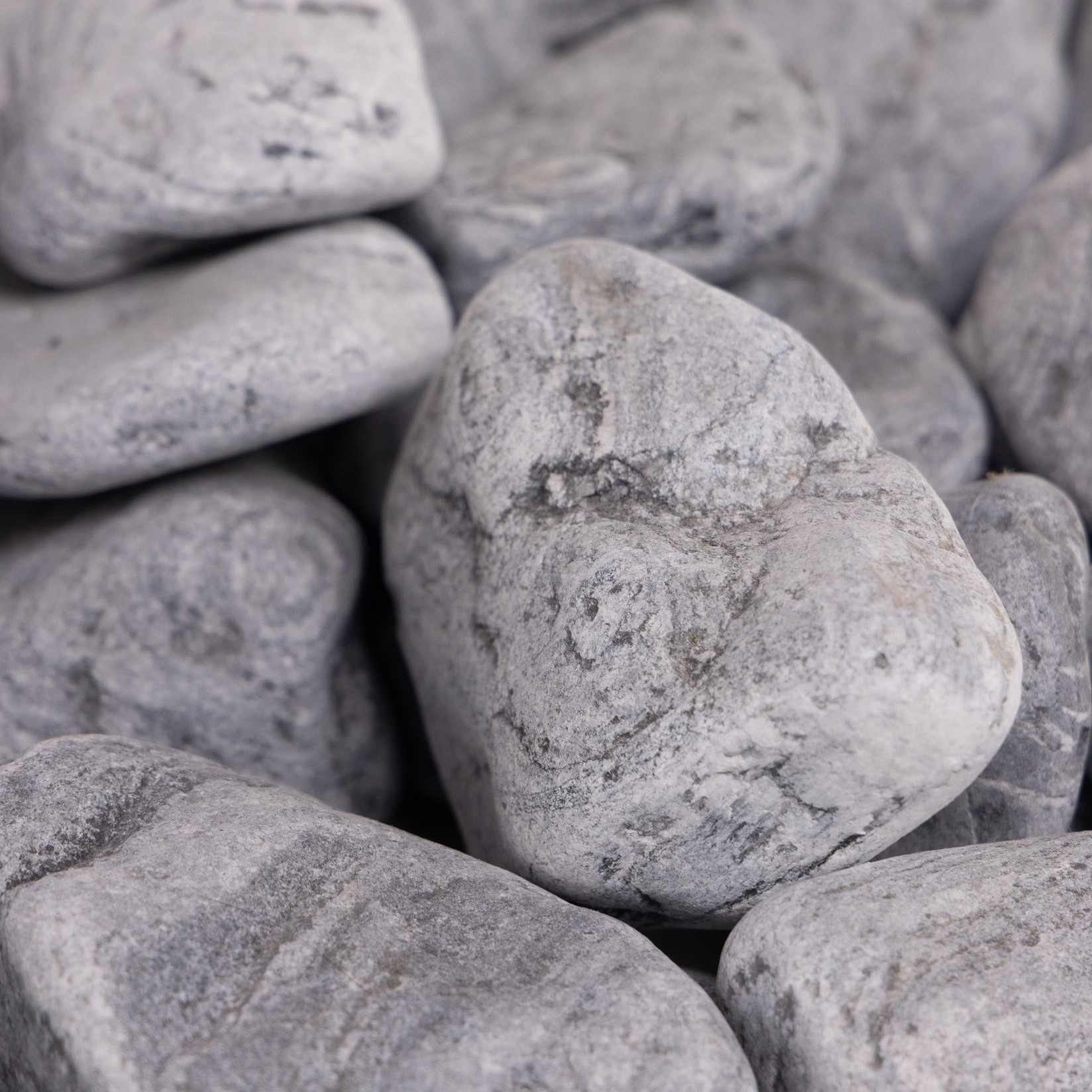 NERO Dekorativni kamen Oblutak, 6-10cm, 25kg, Sivi