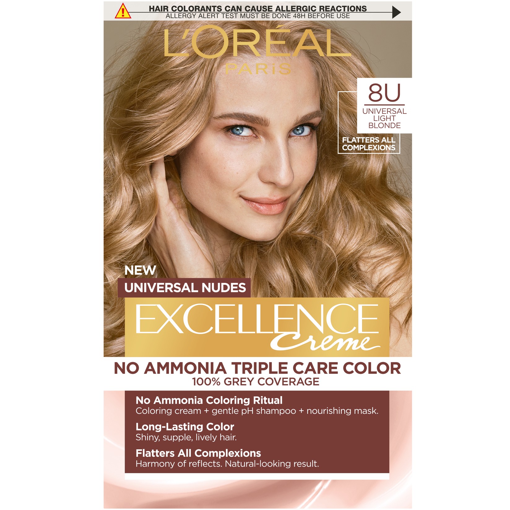 L'oreal Excellence Universal Nudes boja za kosu 8U