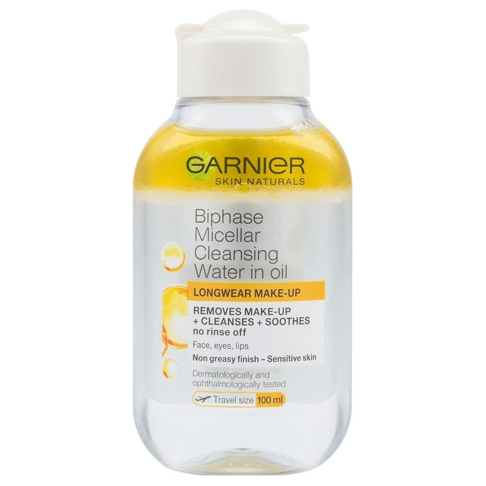 GARNIER Dvofazna micelarna voda za čišćenje lica Skin Naturals 100 ml