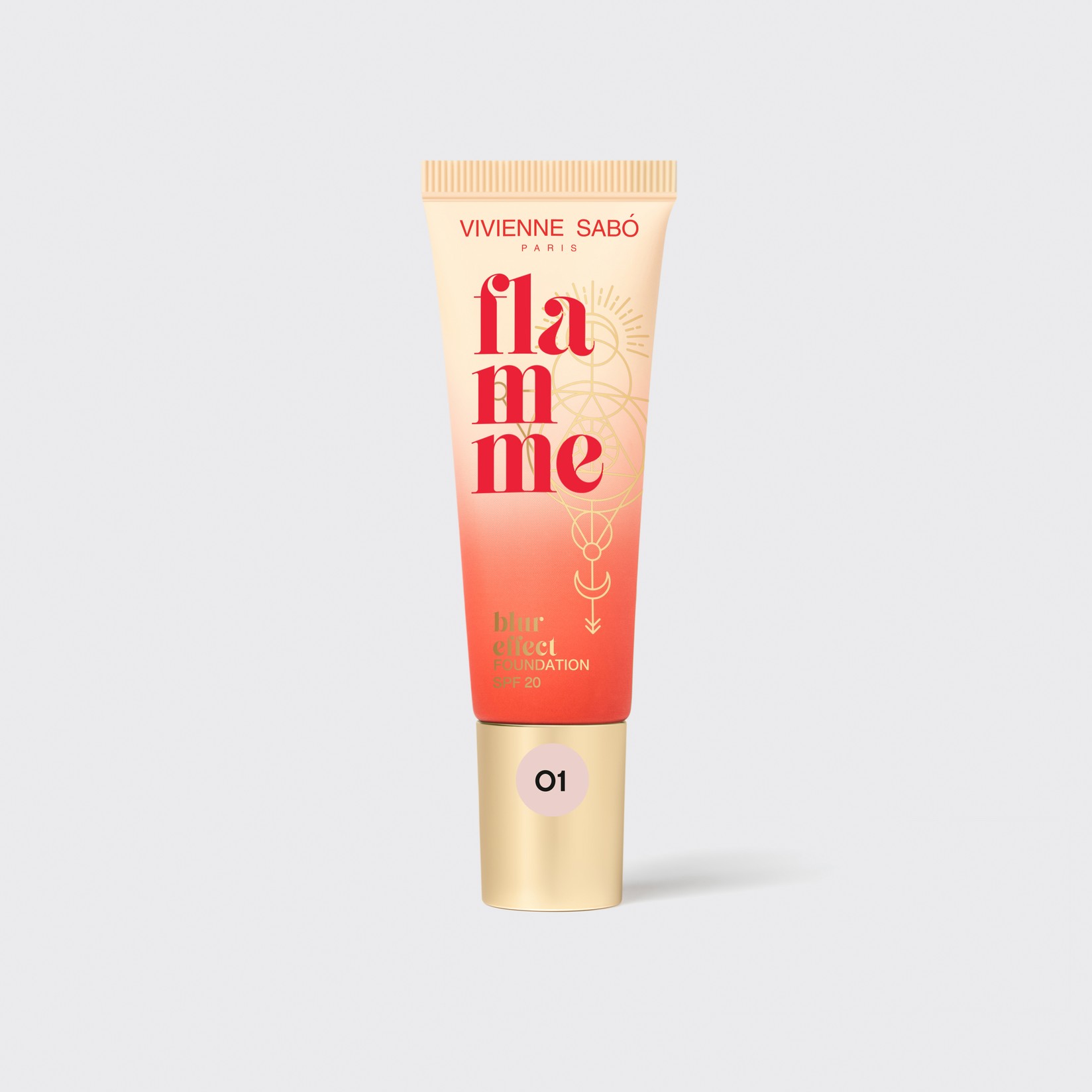 Vivienne Sabo Puder za lice sa SPF-om Flamme 01