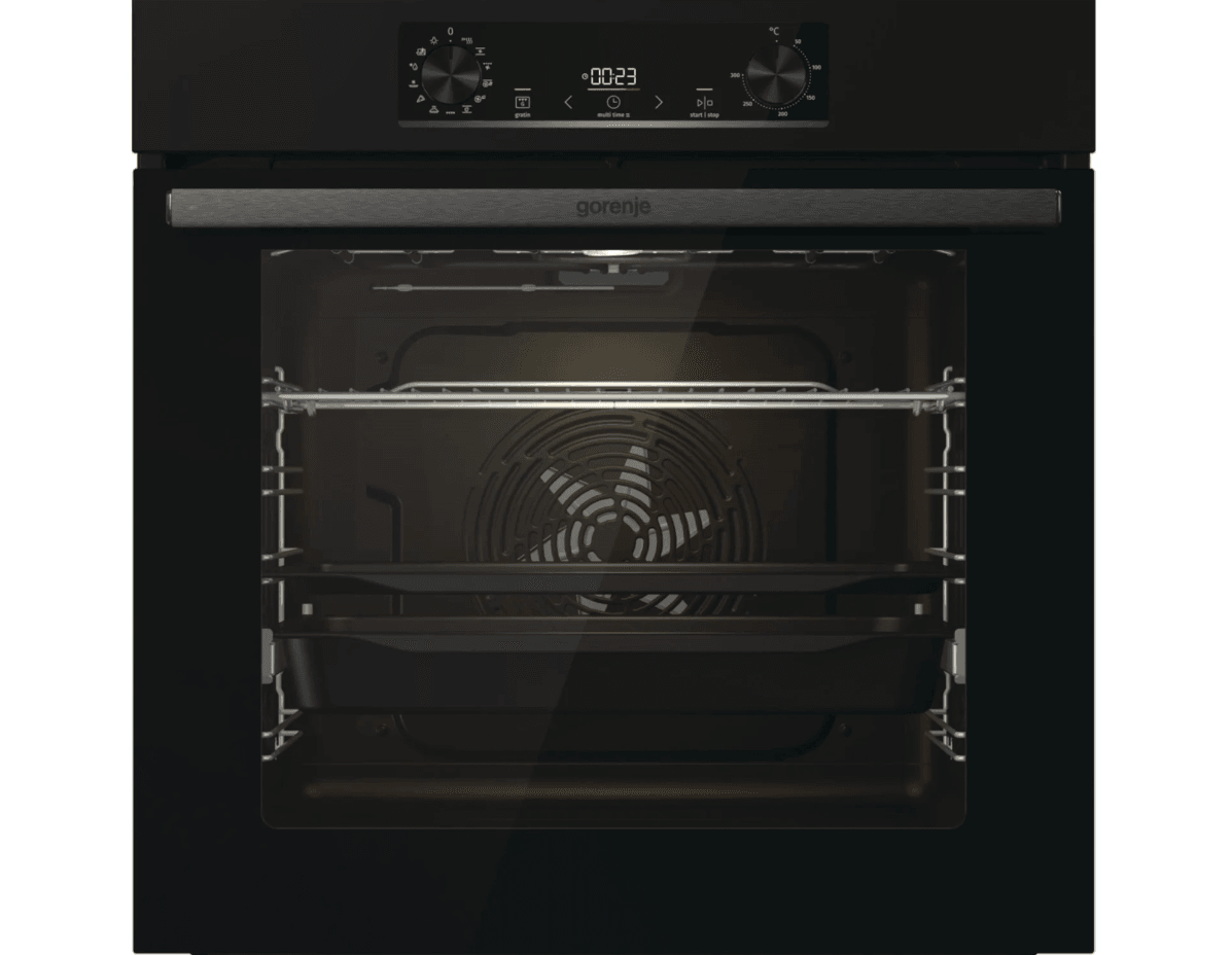 GORENJE Ugradna rerna BOS 6737 E06B, 77 l, Crna