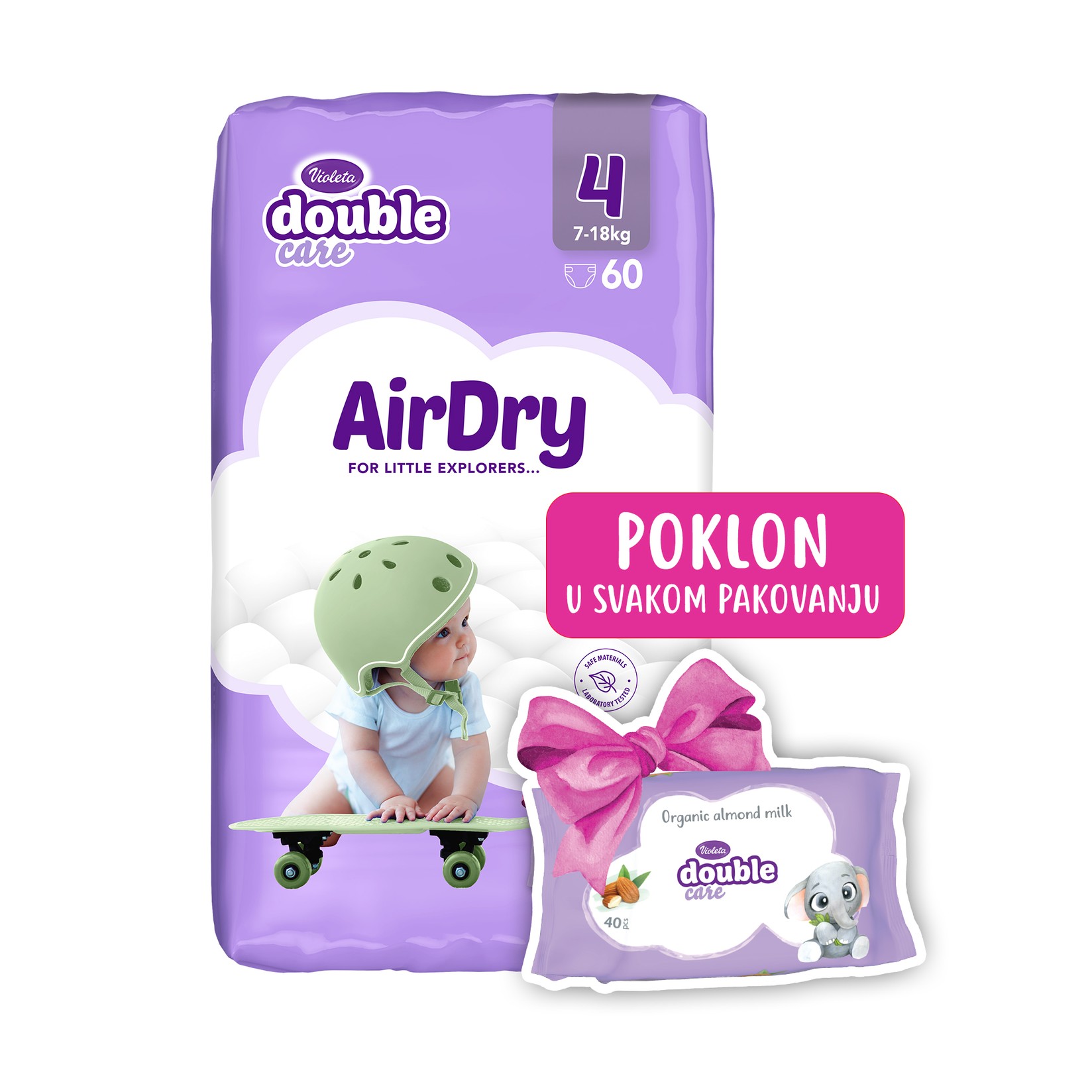 Violeta DC Pelene Air Dry 4, 7-18 kg, 60/1