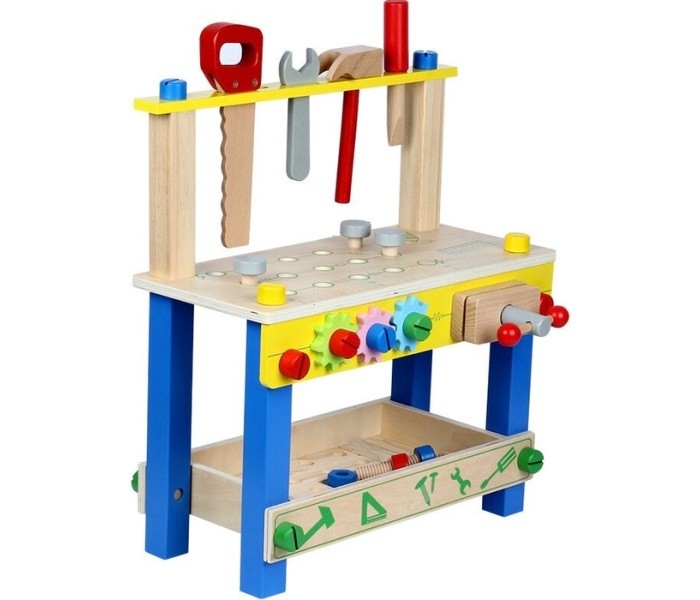 Bbo Drvena igračka - Stalak za alat (3g+)