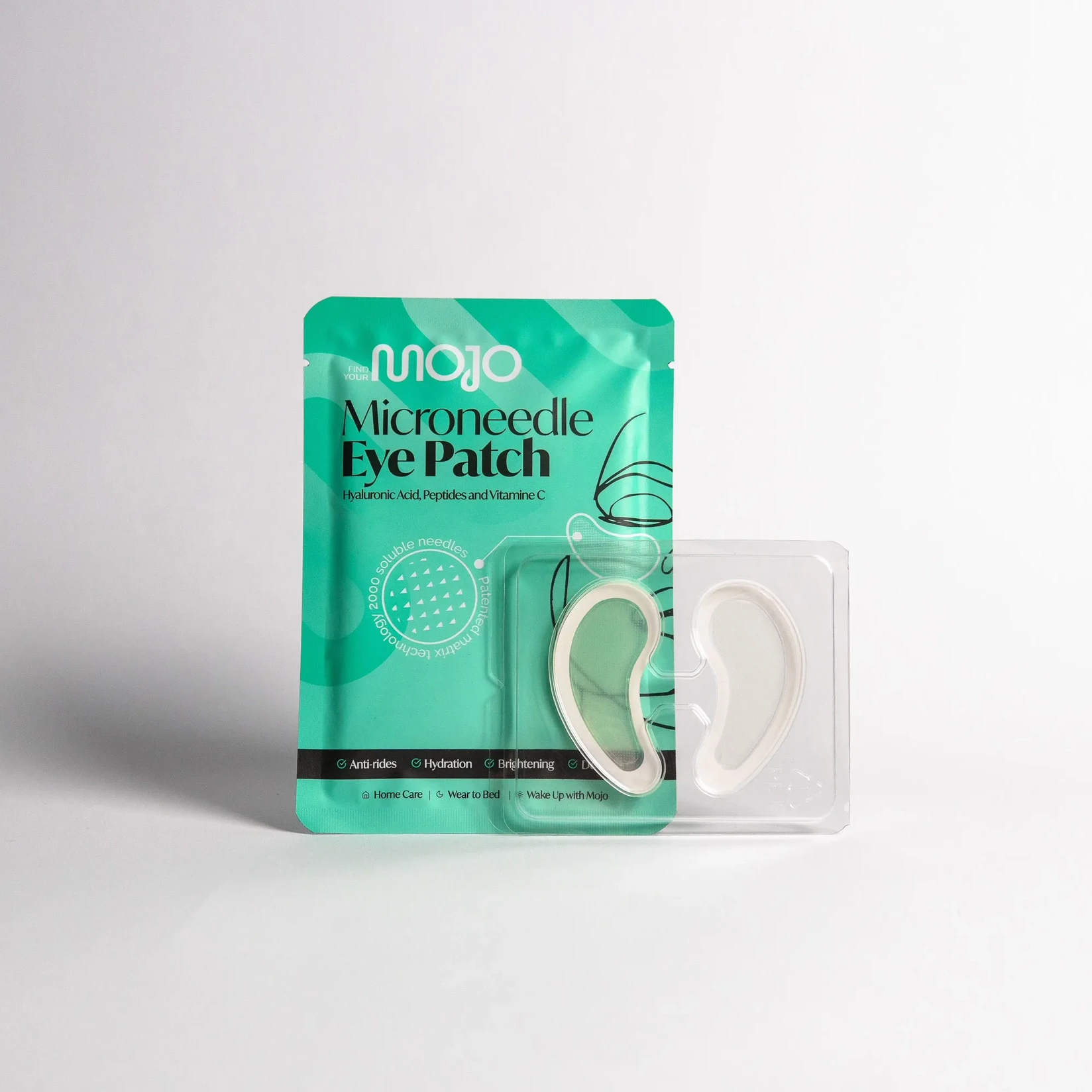 Mojo Maska za podočnjake Microneedle Eye Patch, 1 par