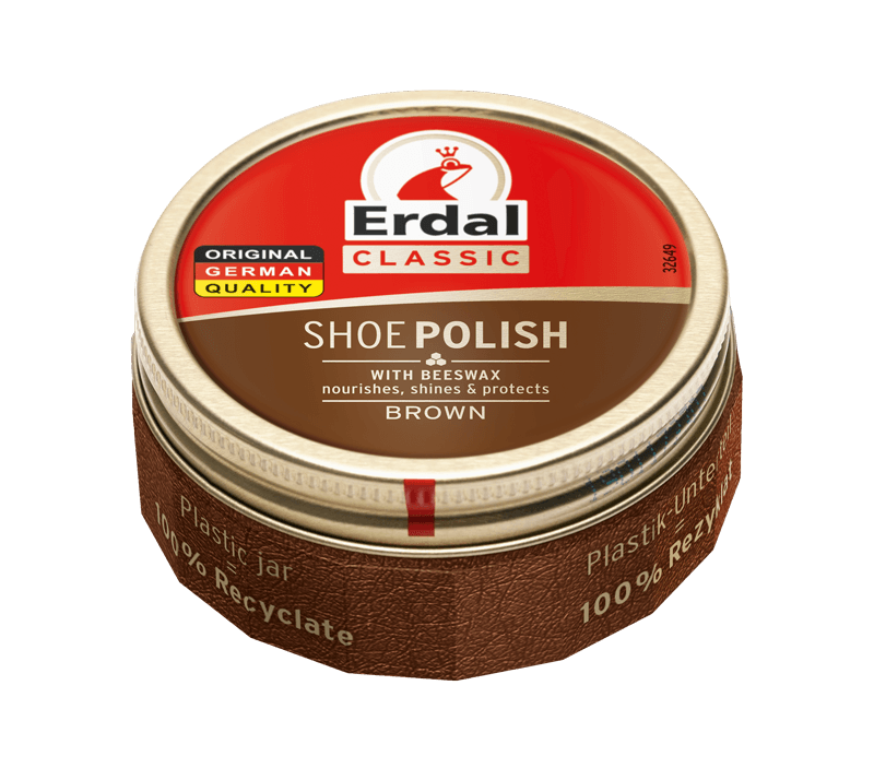 Erdal Krema za negu i poliranje obuće, 55ml, Braon