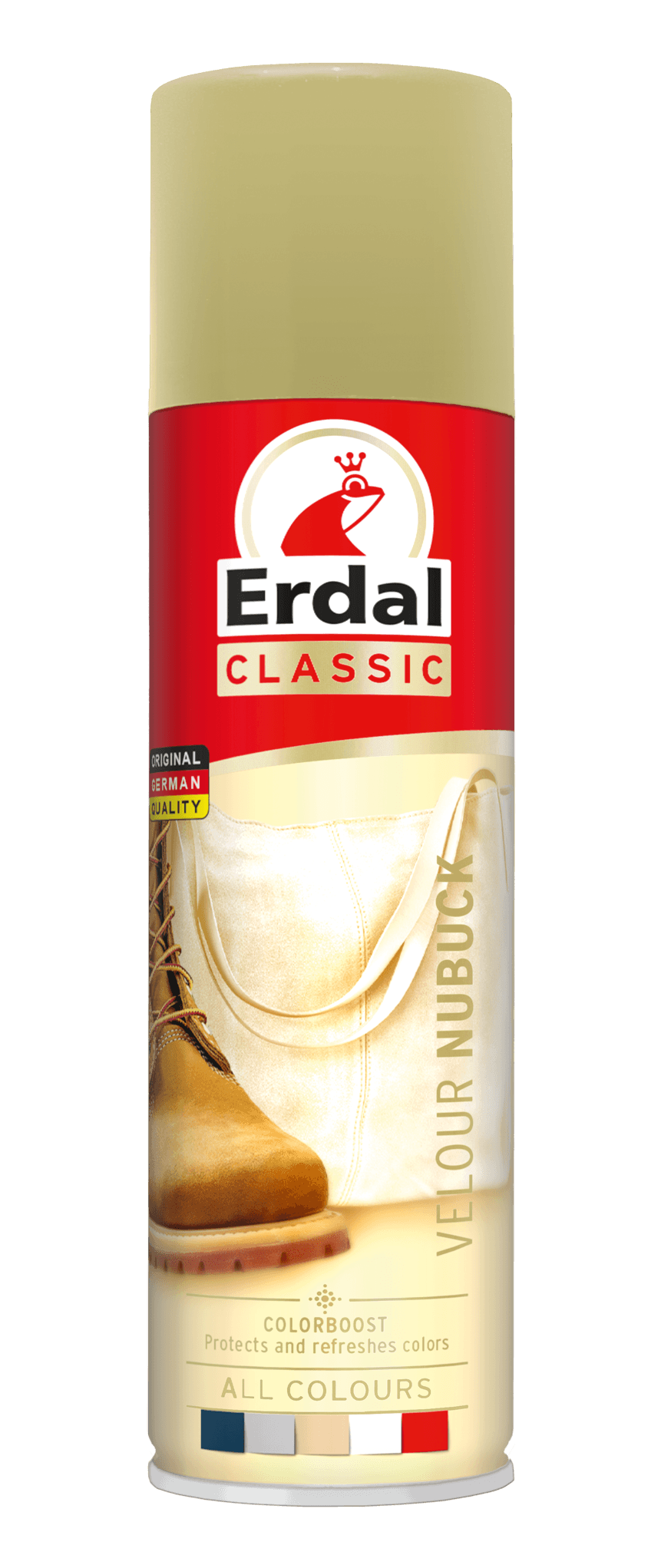 Erdal Sprej za negu obuće Velour Nubuk providni 250ml