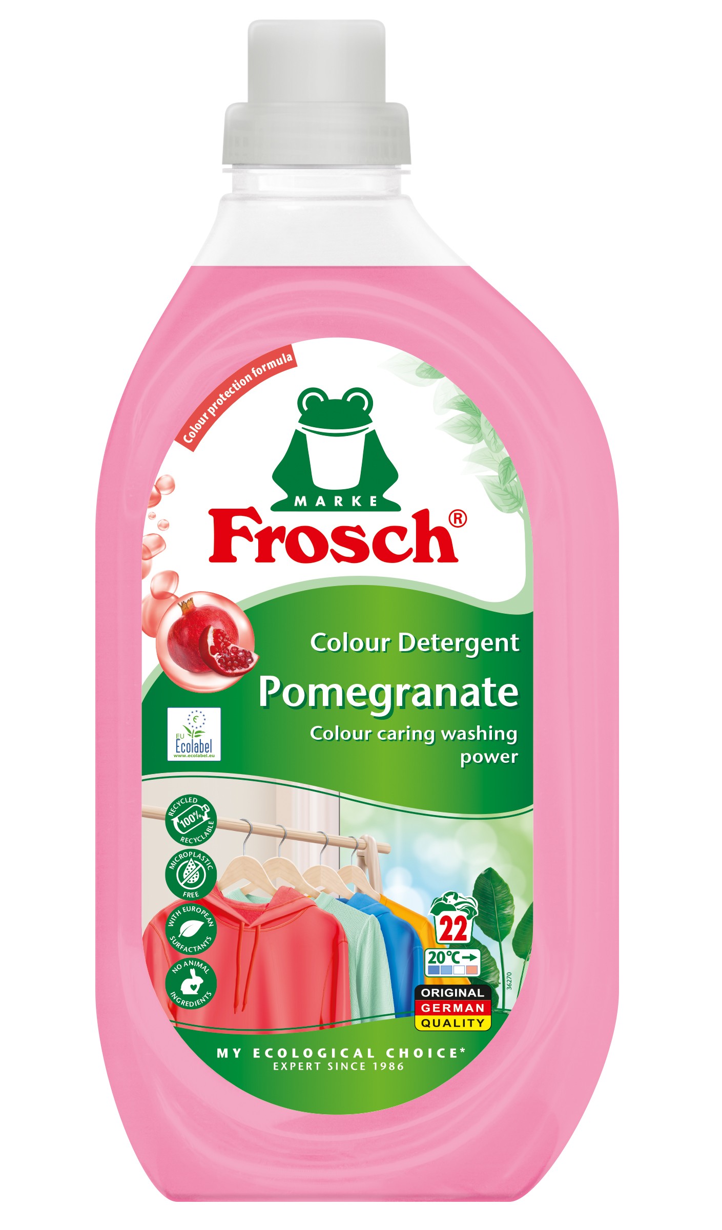 FROSCH Tečni deterdžent za veš nar 1.5l