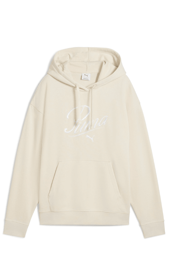 Puma Ženski duks Ess Script Comfort Tr, Bež