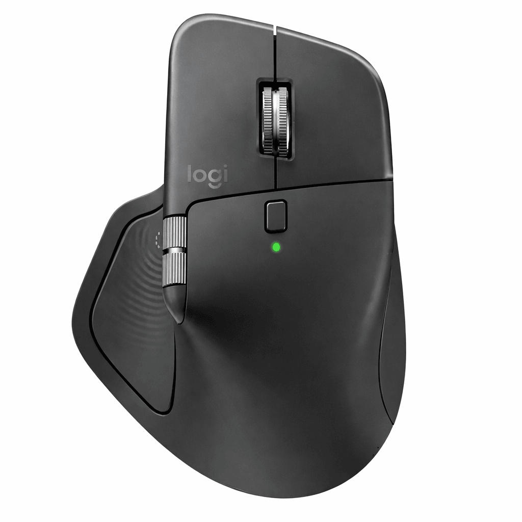 Logitech Miš MX Master 4, Bežični, 8000 DPI, Tamnosivi