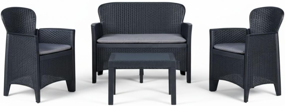 Green Bay Baštenska garnitura Jungle, Tamnosiva