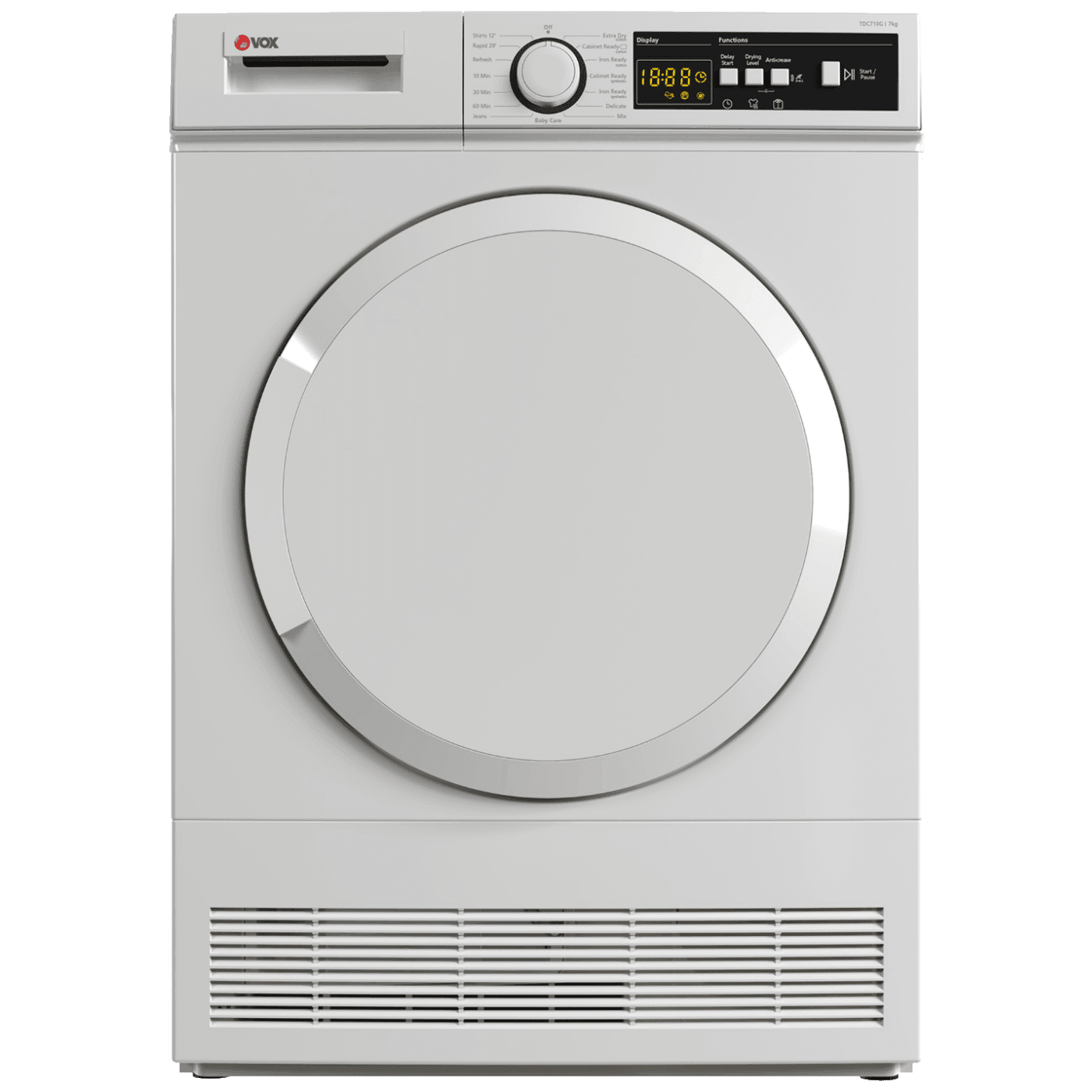 Vox Sušilica za veš TDC-710G, 65 dB, Bela