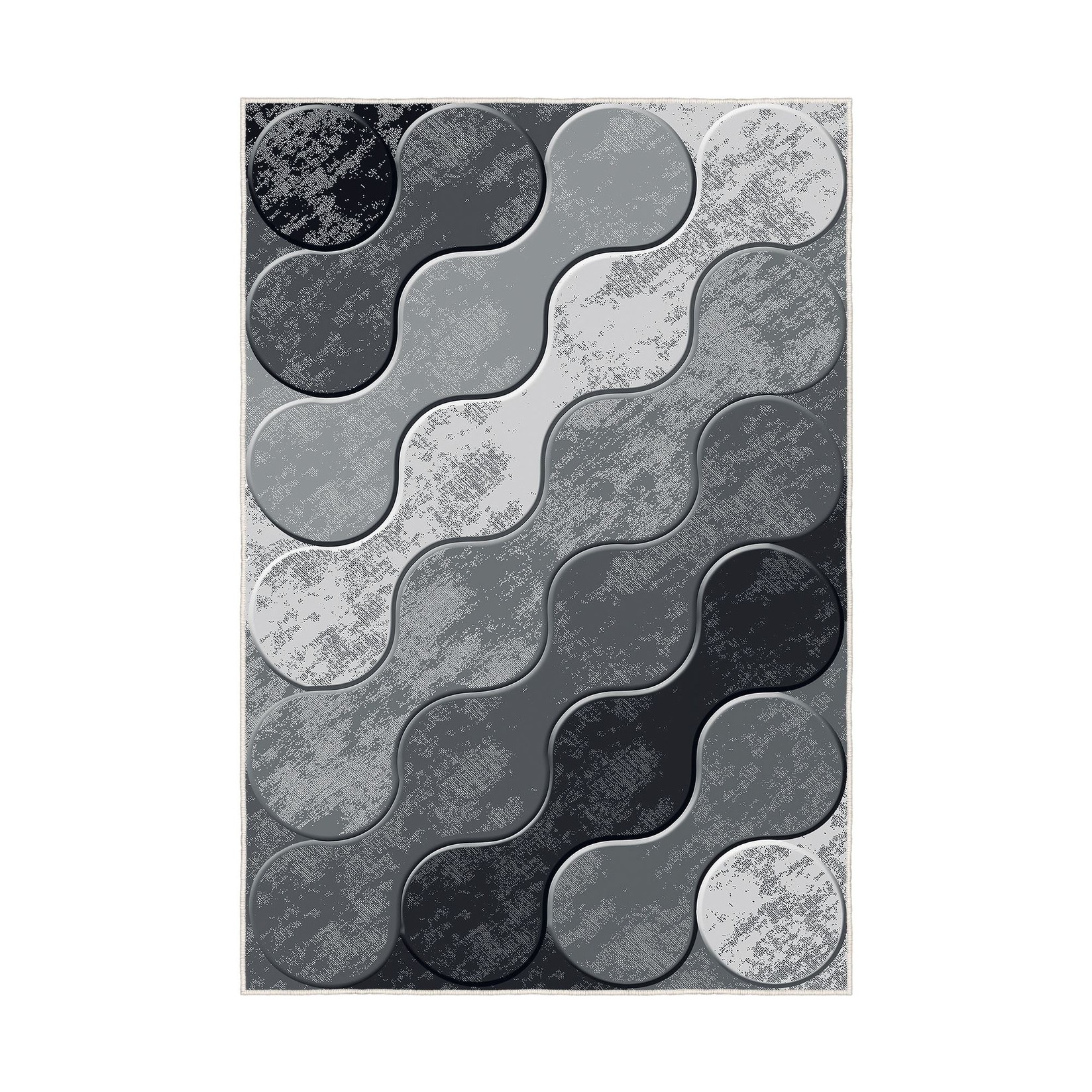 Conceptum Hypnose Tepih Wookece292, 80x50cm, Tamnosivi