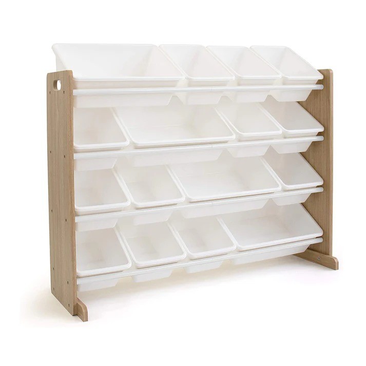 KINDER HOME Dečija drvena polica bela