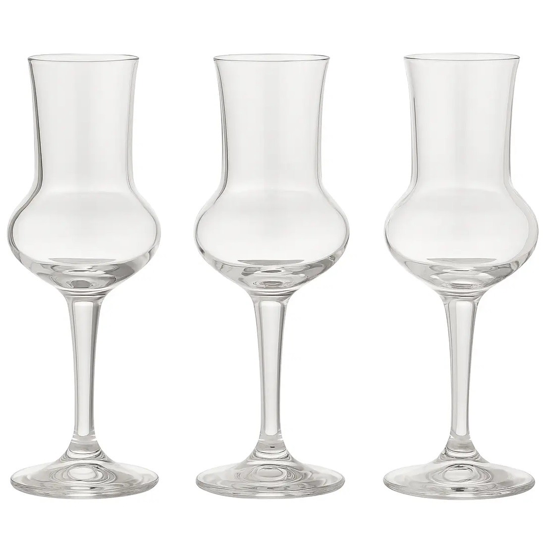 Bormioli Rocco Set čaša za žestinu Riserva Grappa, 8 cl, 3 komada