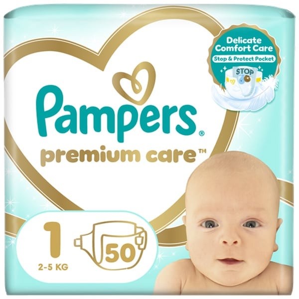 Pampers Pelene Premium Care 1, VP, 50/1