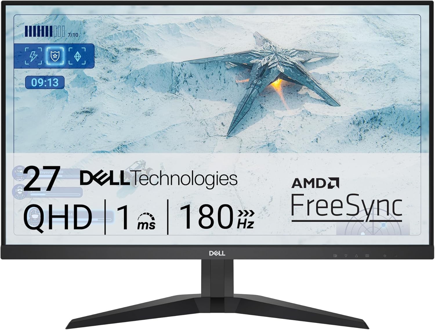 DELL Monitor G2725D 27" IPS 2560x1440 180Hz, Crni