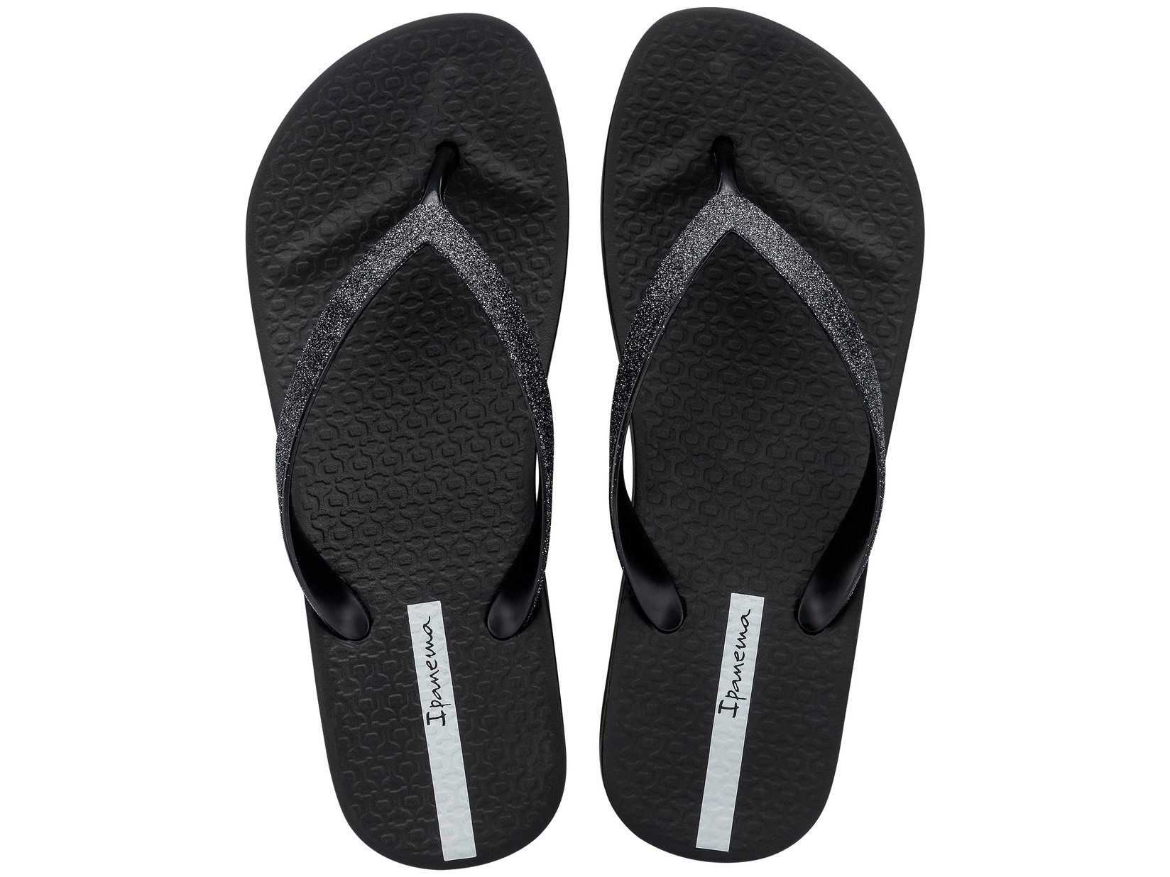 Ipanema Ženske japanke 83386-AJ496, Mesh Chic Plat, Crne