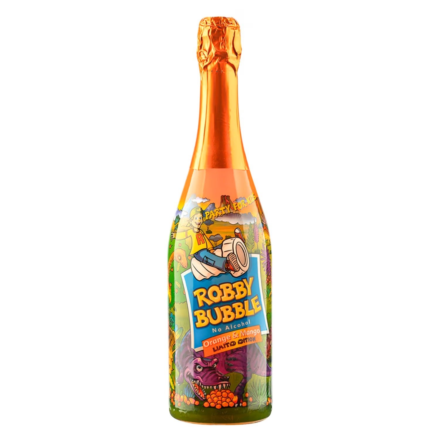 Robby Bubble Sok, Narandža-mango, 0.75l