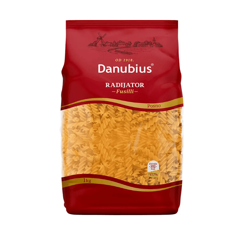 DANUBIUS Testenina Radijator, 1kg