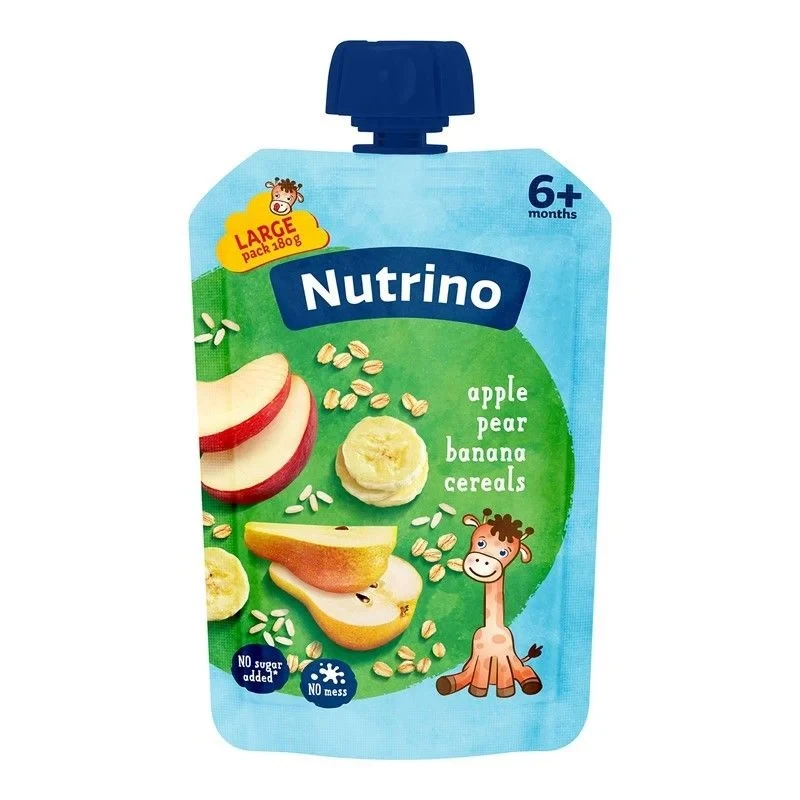 Nutrino voćni pire od јabuke, kruške, banane i žitarica 180 g