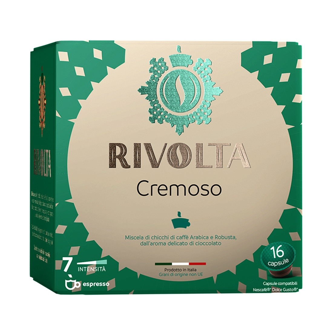 Rivolta Kapsule za kafu Cremoso, 16 komada