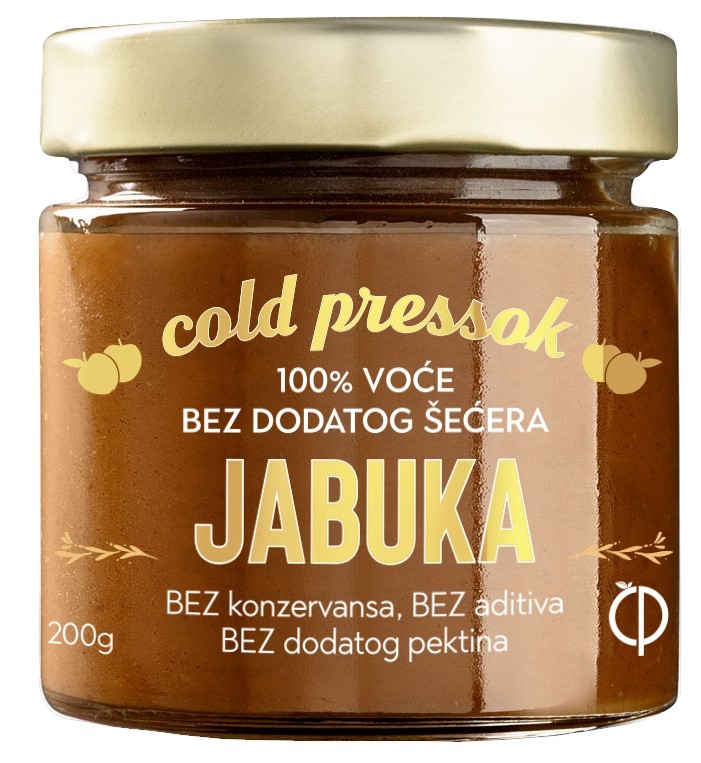 COLD PRESSOK Voćni namaz jabuka 200g