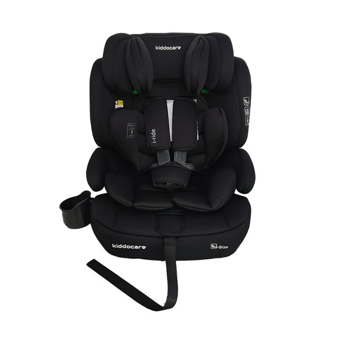 KiddoCare Auto sedište i-Ride, 76-150 cm, Crno