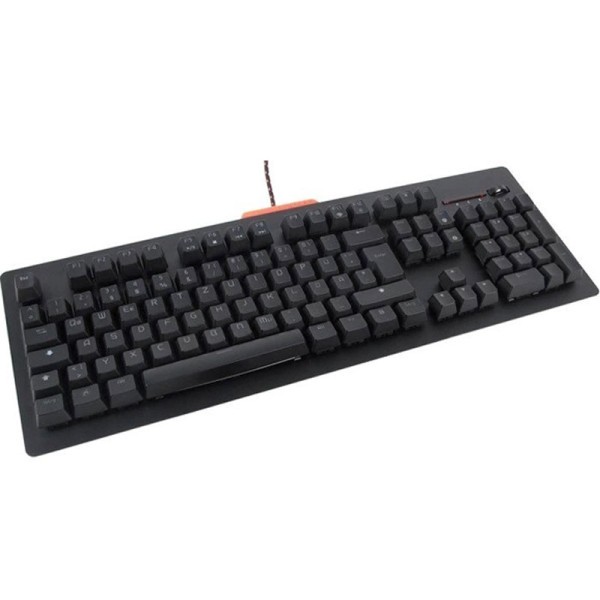 EpicGear Gejmerska tastatura DeFiant Black/Black, LED pozadinsko osvetljenje, German, EG Grey