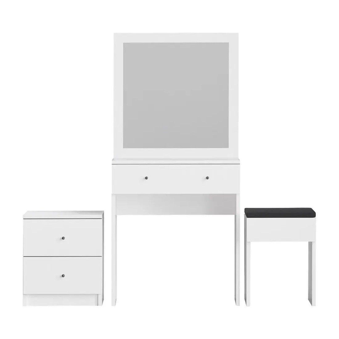 Hanah Home Set nameštaja za šminkanje Nice, Beli