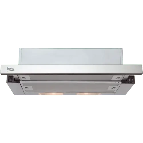 Beko Ugradni aspirator HNT 61310 X T, Teleskopski, 348 m³/h, 65 dB(A), Sivi