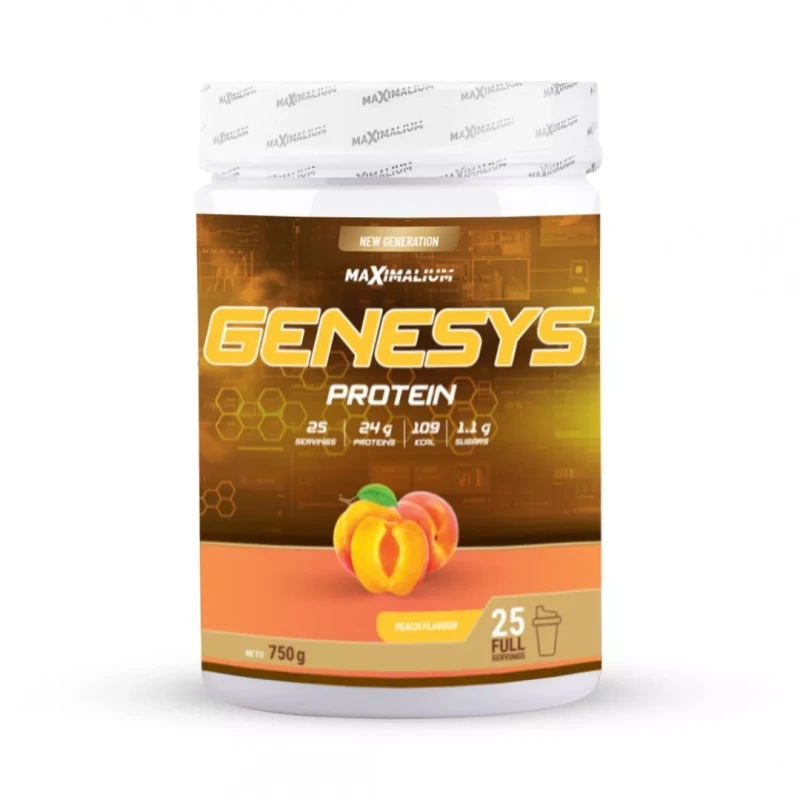 MAXIMALIUM Protein Genesys breskva, 750g