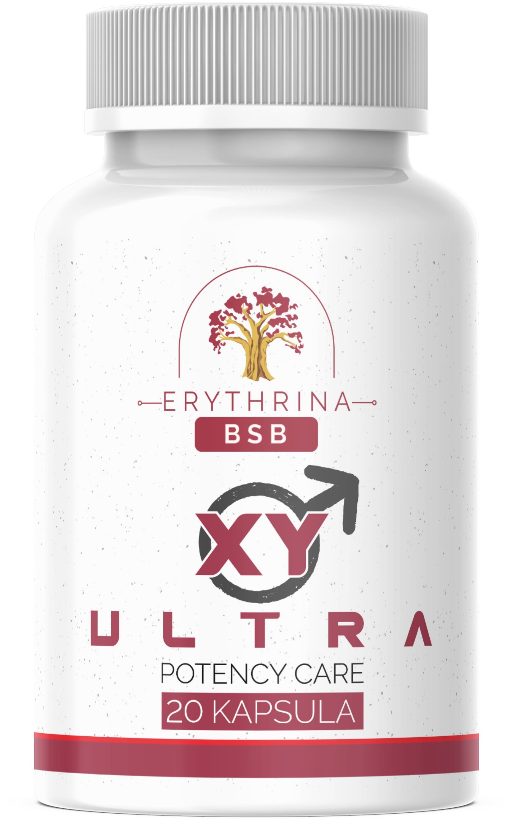 ERYTHRINA Kapsule za potenciju XY Ultra, 20 kapsula