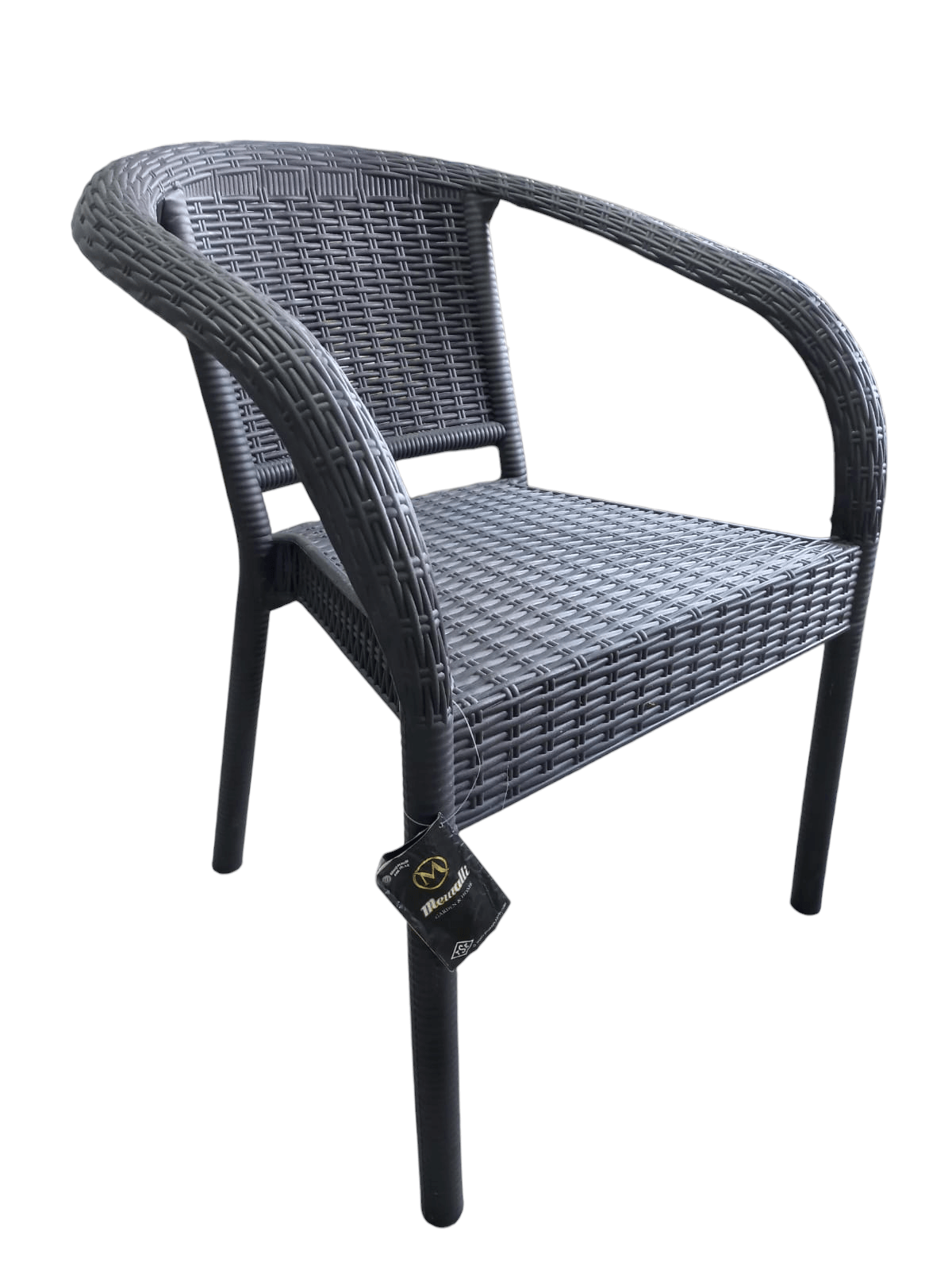 Stolica Bamboo antracit