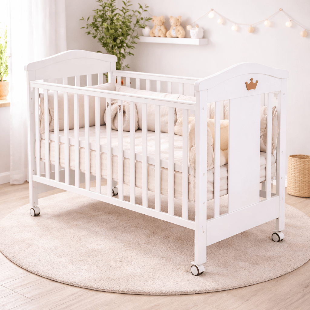 Jungle Drveni krevetac ROYAL, Beli