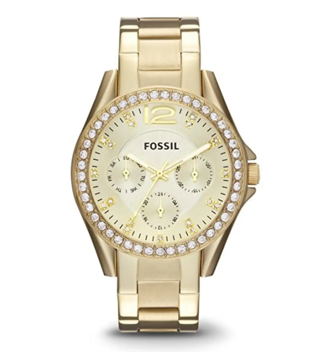 FOSSIL Ženski sat ES 3203, Zlatne boje